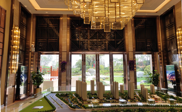 碧桂園紅古銅不銹鋼屏風背景墻 碧桂園紅古銅不銹鋼屏風背景墻